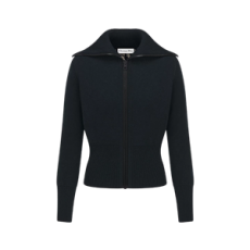 디올 리버서블 가디건 네이비 블루 Dior Oblique 모티브 캐시미어 블렌드 니트