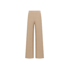 디올 리버서블 플레어 팬츠 베이지 캐시미어 블렌드 니트 & Dior Oblique 모티브