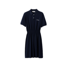 미우미우 코튼 피케 드레스 블루