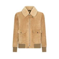 톰포드 캐시미어 스웨이드 블루종