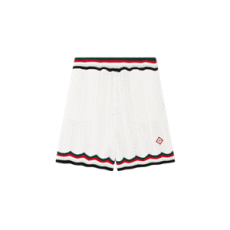 카사블랑카 코튼 셰브론 크로셰 쇼츠