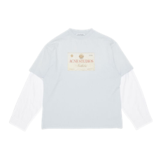 아크네 스튜디오 레이어드 프린트 티셔츠