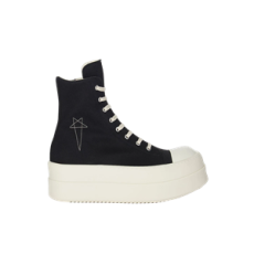 릭오웬스 할리우드 다크쉐도우 더블 범퍼 스니커즈 블랙 밀크