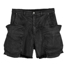 릭오웬스 카고 코튼 버뮤다 쇼츠