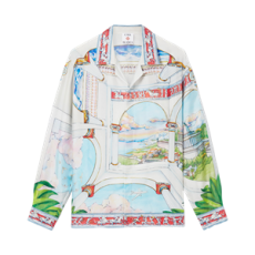 카사블랑카 르 페시지 실크 셔츠