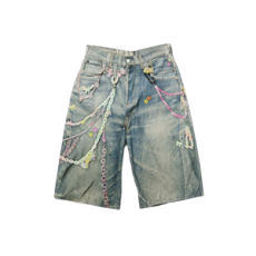 아크네 스튜디오 루즈핏 데님 쇼츠