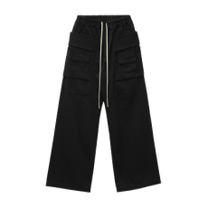 릭오웬스 다크쉐도우 크리치 와이드 카고 드로스트링