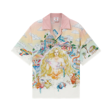 카사블랑카 로드 투 놀로지 실크 셔츠