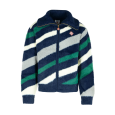 카사블랑카 네이비 폴리아미드 블렌드 스웨터