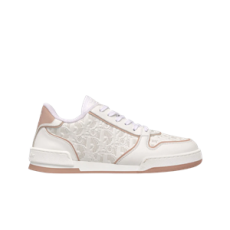 디올 원 스니커즈 디올 오블리크 퍼포레이티드 카프스킨 화이트 누드