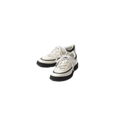 샤넬 25/26 가을-겨울 프리-컬렉션 스니커즈 화이트 블랙