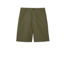 구찌 GG 캔버스 쇼츠 포레스트 그린