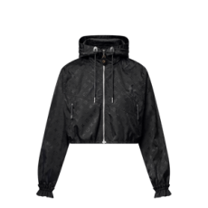 루이비통 크롭 모노그램 윈드브레이커