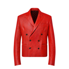 루이비통 LV x 박서보 (LV x Park Seo-Bo) 에피 더블 브레스티드 레더 재킷