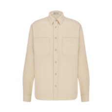 디올 디올링 코듀로이 오버셔츠 화이트