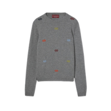 구찌 인타르시아 파인 캐시미어 스웨터