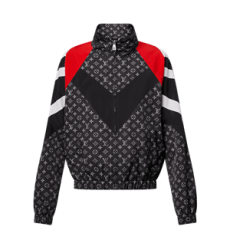 루이비통 모노그램 프린트 나일론 트랙수트 탑