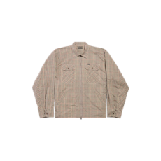 발렌시아가 남성 집업 셔츠 베이지/카키