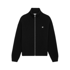 셀린느 트리옹프 트러커 스웨터 - 리브드 울