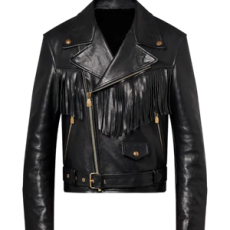 루이비통 프린지 퍼펙토 가죽 재킷