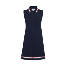 톰브라운 미니 폴로 테니스 드레스 네이비