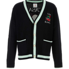 카사블랑카 울 캐시미어 가디건