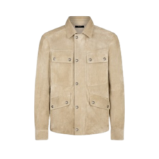 루이비통 내츄럴 레더 바시티 블루종