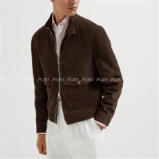 브루넬로 쿠치넬리 스웨이드 자켓