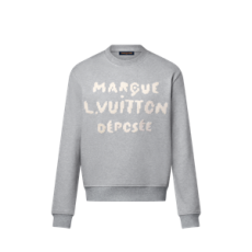 루이비통 엠브로이더드 시그니처 스웨트셔츠
