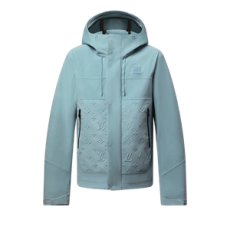 루이비통 테크니컬 벨벳 레인 재킷