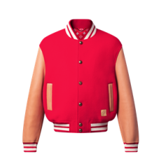 루이비통 VVN 레더 바시티 재킷