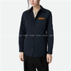 보테가베네타 퀼팅 코튼 오버셔츠