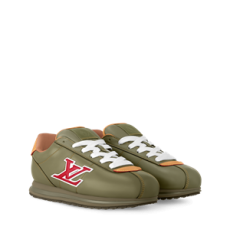 루이비통 LV 버터소프트 스니커즈 카키그린