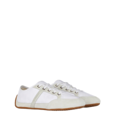 지방시 나일론 스웨이드 슬림 스니커즈 화이트