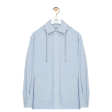 로에베 코튼 후드 오버 셔츠