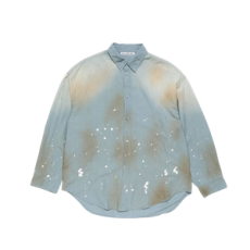 아크네 스튜디오 버튼업 셔츠 라이트 블루