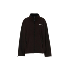 미우미우 플리스 스웨트셔츠 코코아 브라운