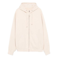 메종 마르지엘라 엠브로이더드 로고 후디 에크루