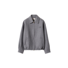 미우미우 더블 캐시미어 블루종 재킷