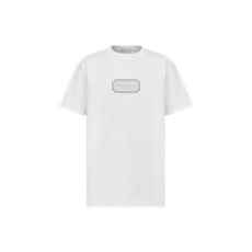 디올 Christian Dior Couture 티셔츠 캐주얼 핏 화이트 코튼 저지