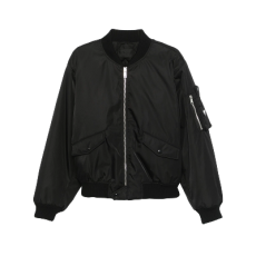 프라다 트라이앵글 로고 봄버 재킷