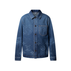 루이비통 모노그램 데님 워크웨어 오버셔츠