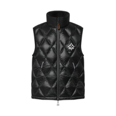 루이비통 다이아몬드 립스탑 퍼퍼 질레 블랙