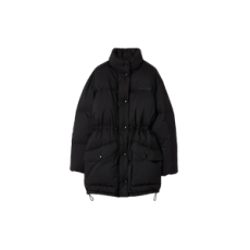 미우미우 테크니컬 퐁제 다운 롱 재킷