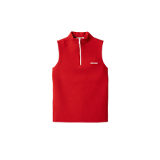 미우미우 울 하프 지퍼 스웨터