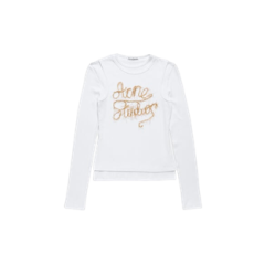 아크네 스튜디오 레이어드 로고 티셔츠