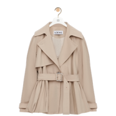 로에베 코튼 자켓 베이지