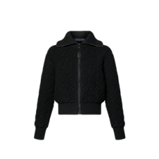 루이비통 모노그램 타월링 지퍼업 재킷