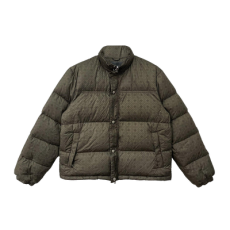 크롬하츠 토널 크로스 퍼프 다운 올리브