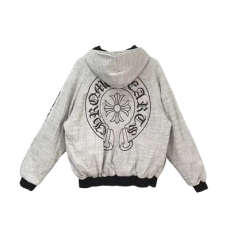 크롬하츠 GED 리버서블 후드 블루종 봄버 재킷